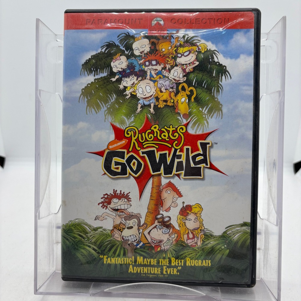 Rugrats Go Wild DVD 2003 Nickelodeon Movie Wild Thornberrys Crossover 0792193008
